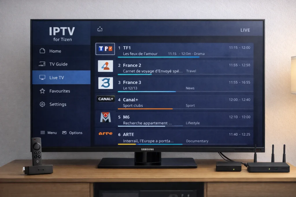 Découvrez comment configurer Abonnement IPTV Smart TV rapidement. Guide étape par étape pour une installation facile sur votre Smart TV.