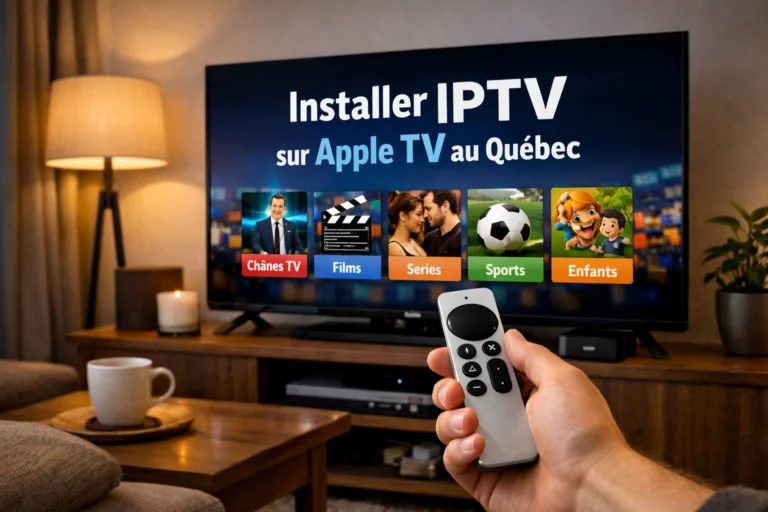 Apprenez à configurer IPTV pour Android / iOS / Firestick sans erreur. Étapes faciles pour accéder à vos chaînes et films en quelques minutes.