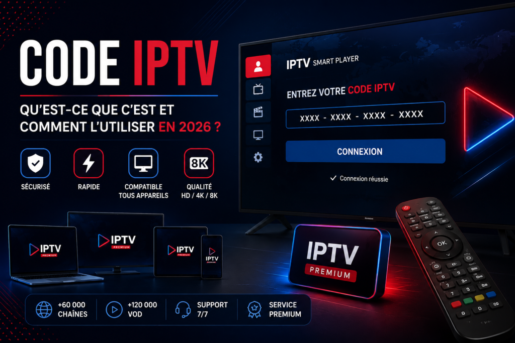 Code IPTV : Qu’est-ce que c’est et comment l’utiliser en 2026 ?